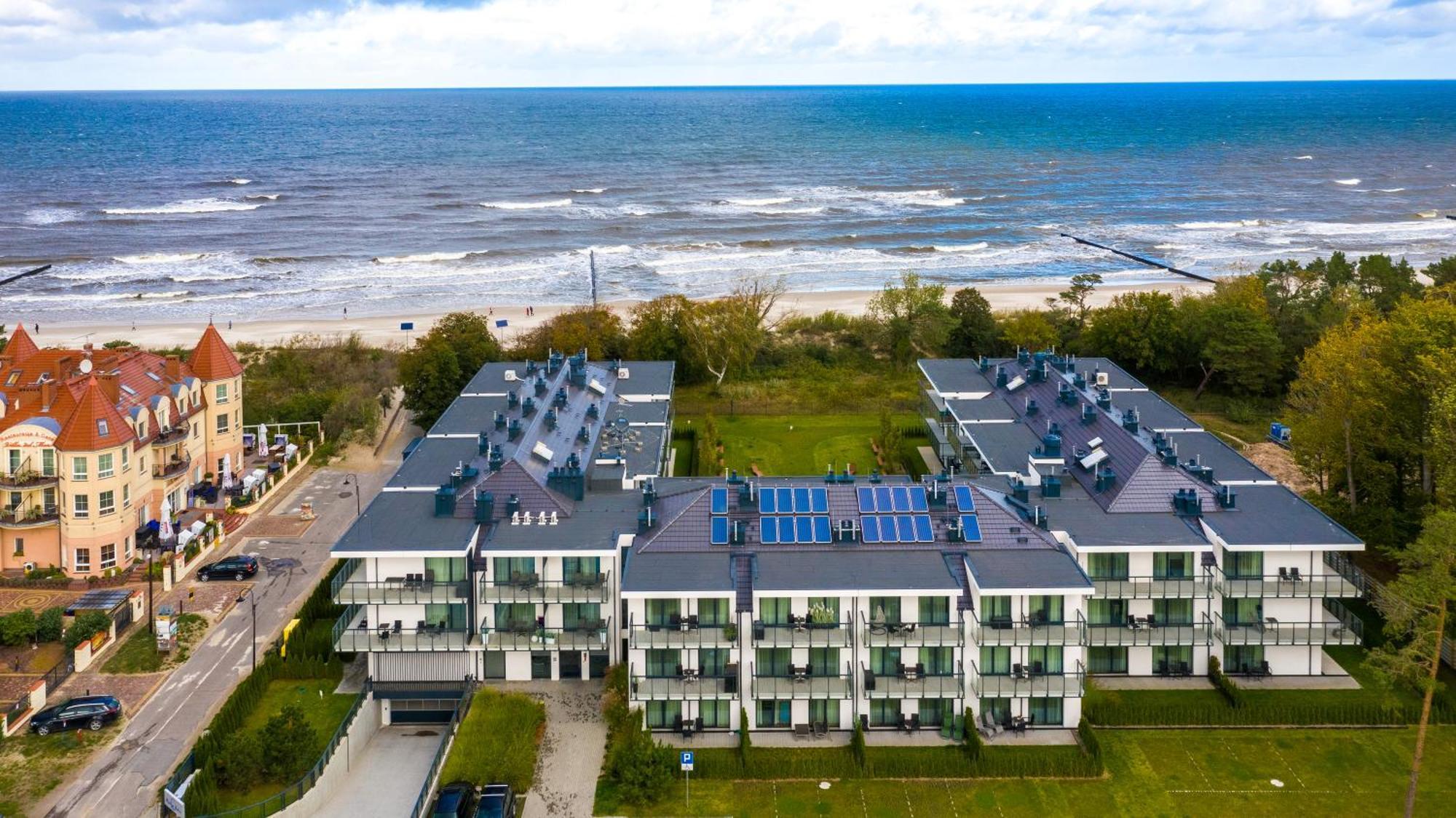 Rezydencja Niechorze 310 Z Widokiem Na Morze I Przy Plazy - 5D Apartamenty Exteriör bild