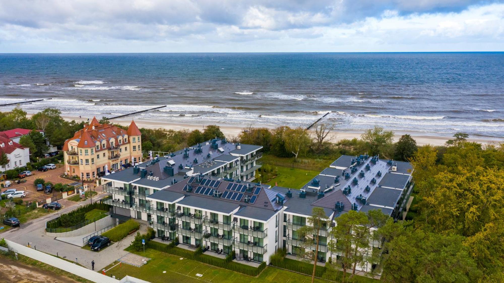 Rezydencja Niechorze 310 Z Widokiem Na Morze I Przy Plazy - 5D Apartamenty Exteriör bild