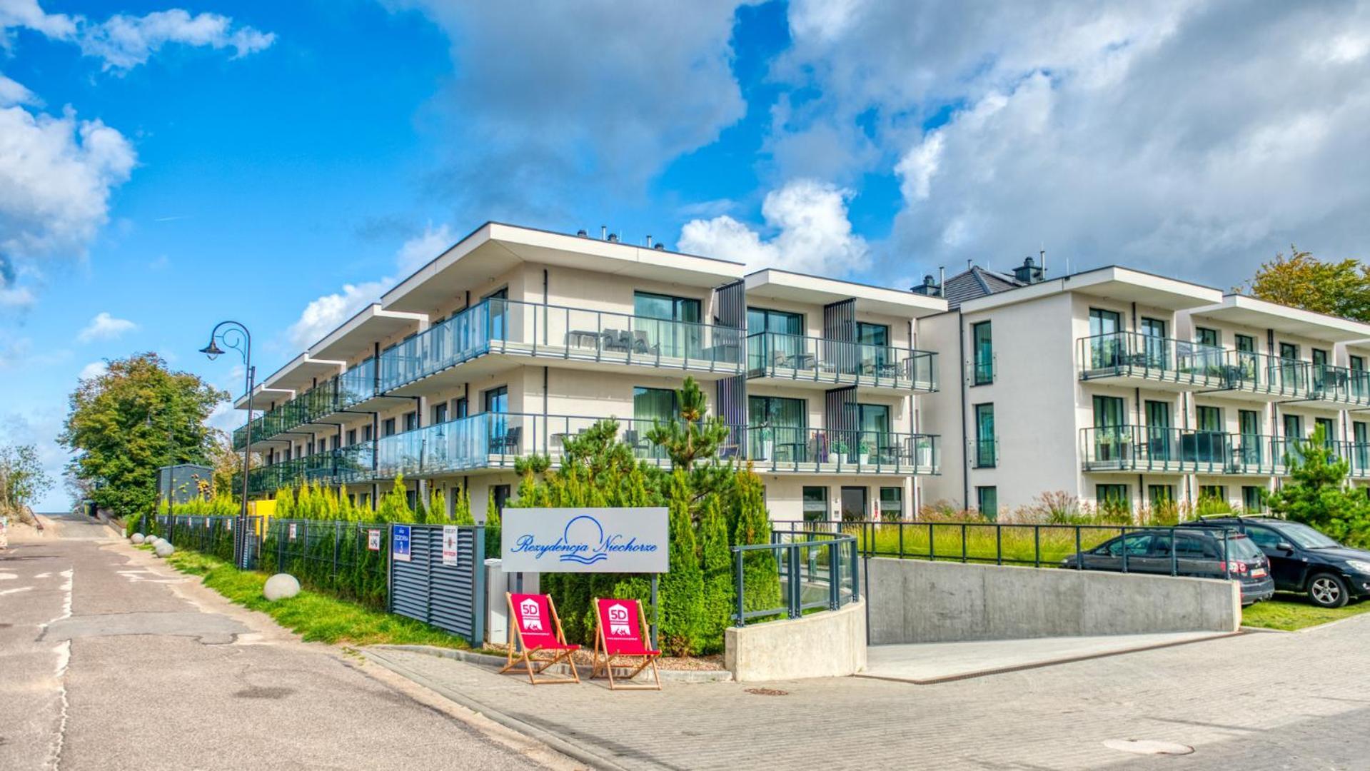 Rezydencja Niechorze 310 Z Widokiem Na Morze I Przy Plazy - 5D Apartamenty Exteriör bild